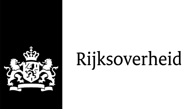 Rijksoverheid logo black and white
